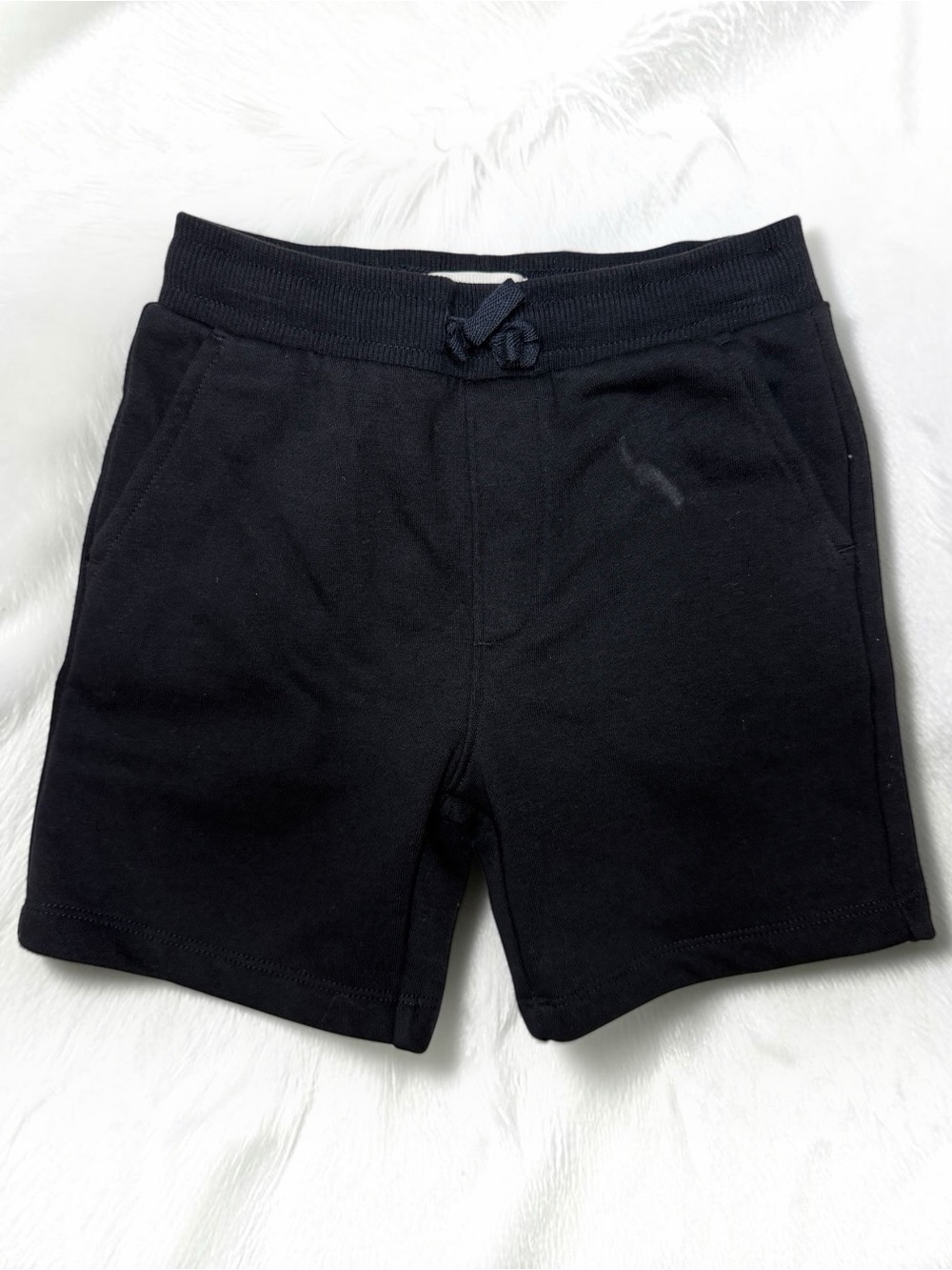 Tucker + Tate Black Fleece Shorts Size 6